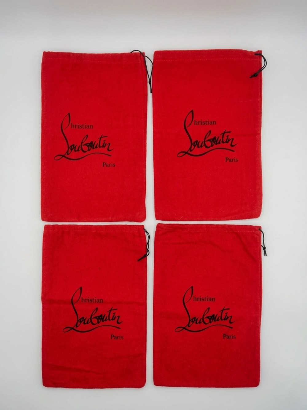 Christian Louboutin Dust Bag Bundle Lot 4
